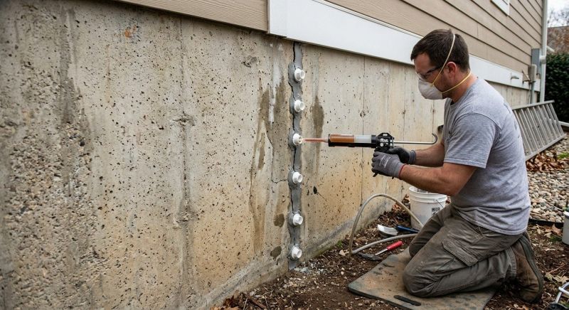 Structural Crack Repair in Reidsville, NC