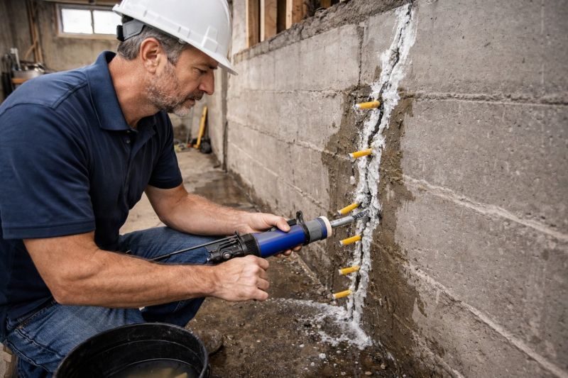 Structural Crack Repair in Reidsville, NC