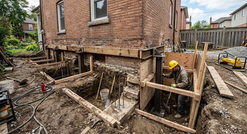 Underpinning Repair in Reidsville, NC
